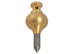 254T Brass Plumb Bob 450g (16oz) Size 7