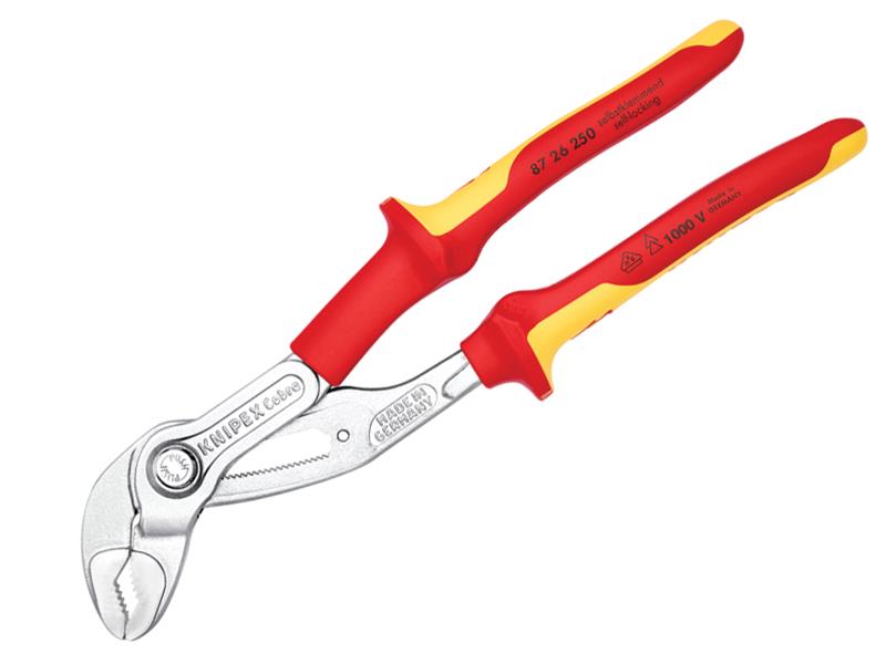 87 26 250 VDE Cobra® Water Pump Pliers 250mm                                    