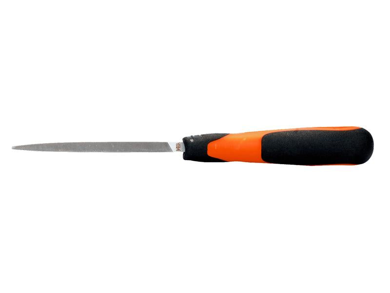 1-170-08-2-2 ERGO™ Handled Three-Square Second Cut File 200mm (8in)