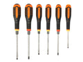 BE-9881TB ERGO™ Through Blade Screwdriver Set, 6 Piece