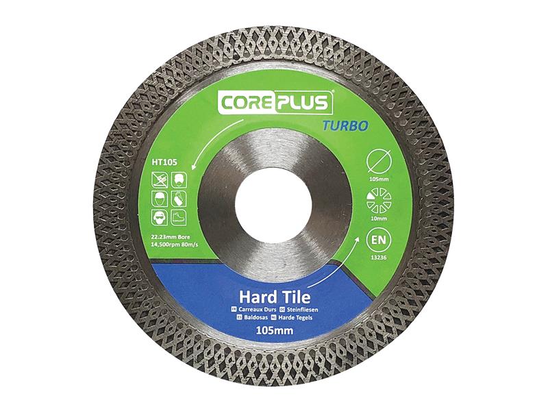 HT105 Hard Tile Turbo Diamond Blade 105mm                                       