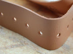 Heavy-Duty Leather Belt 45mm Wide Tan                                           