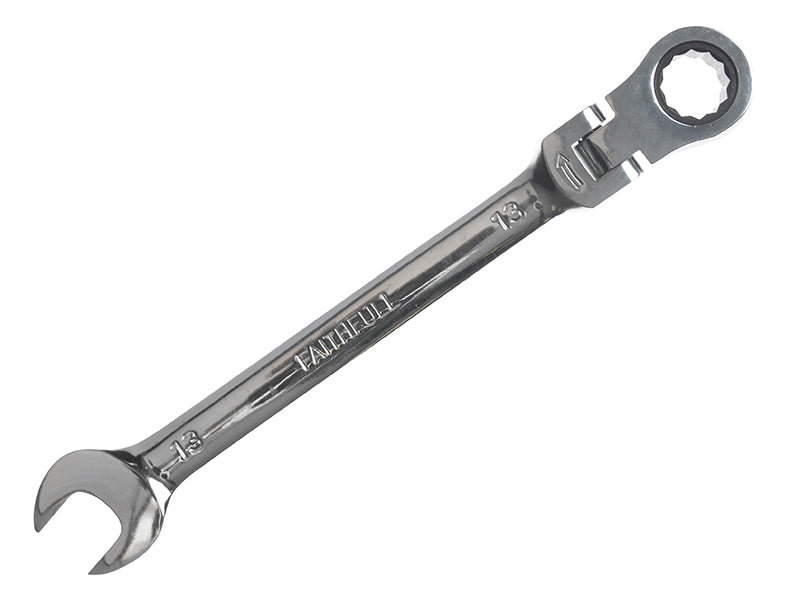 Ratchet Combination Spanner Flex Head CV 13mm                                   