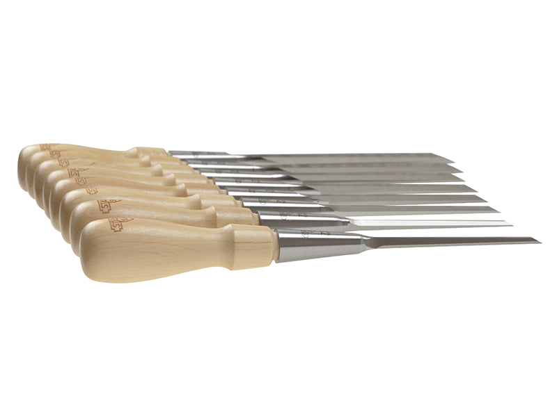 Sweetheart Socket Chisel Set, 8 Piece: 3 6 8 12 15 18 25 & 32mm