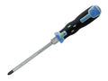 Tekno+ Through Shank Screwdriver Pozi Tip PZ2 x 125mm                           