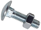 Cup Square Hex Bolt & Nut ZP M10 x 70mm Box 25