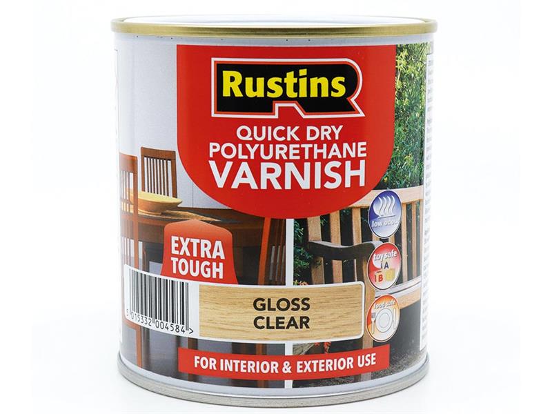Quick Dry Polyurethane Varnish Gloss Clear