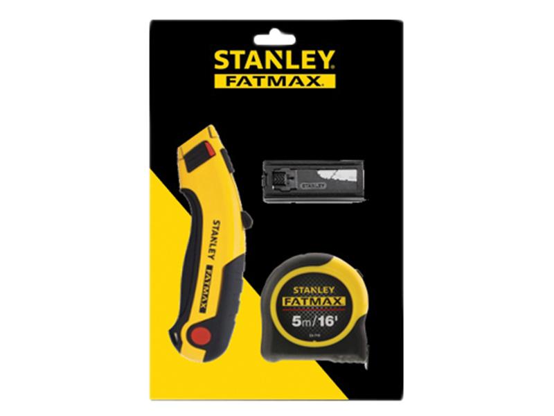 FatMax® Triple Pack - Tape, Retractable Knife and Blades