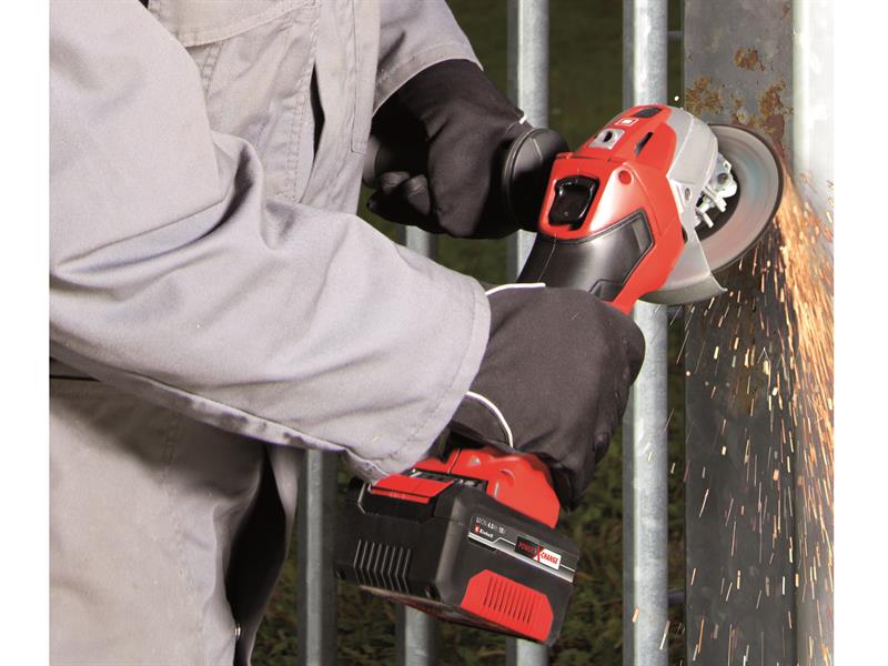 TE-AG 18/115 Li Power X-Change Angle Grinder 115mm 18V 1 x 4.0Ah Li-ion         