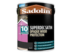 Superdec Opaque Wood Protection Black Gloss 5 litre