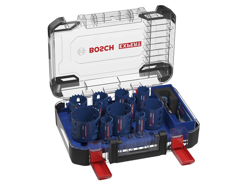 EXPERT Multi Material PC Plus Plumbers Hole Saw Set, 14 Piece