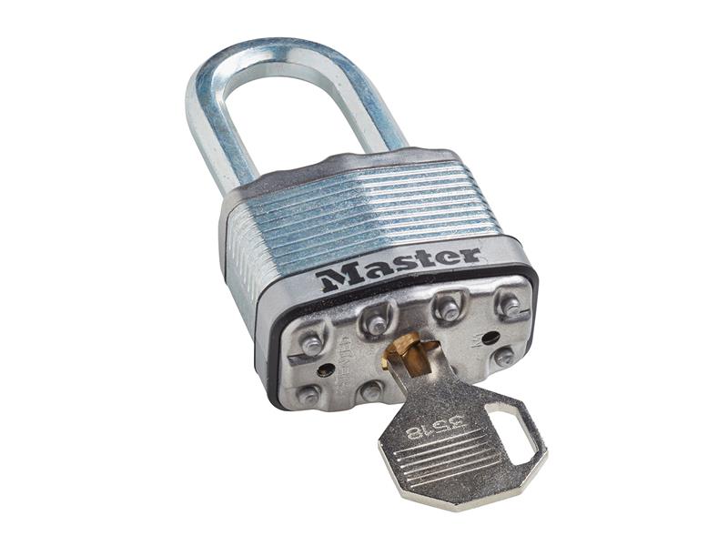 Excell™ Laminated Steel 50mm Padlock - 38mm Shackle - Keyed Alike x 3