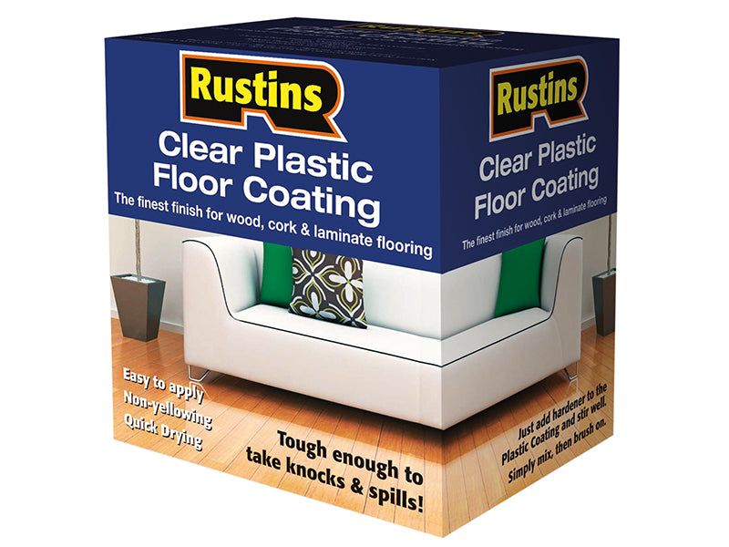 Clear Plastic Floor Coating Kit