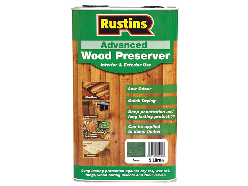 Advanced Wood Preserver Mid Brown 5 litre