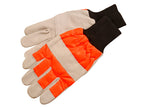 CH015 Chainsaw Safety Gloves - Left Hand protection                             