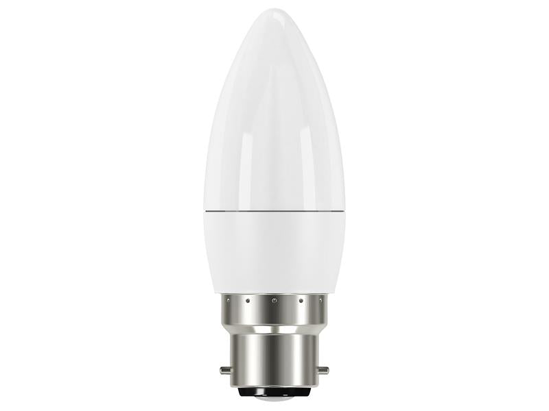 LED SES (E14) Opal Candle Non-Dimmable Bulb, Warm White 470 lm 4.2W