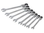 Flexible Head Ratchet Set, 8 Piece                                              