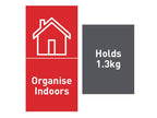 Small White Designer Hooks (Pack 2)