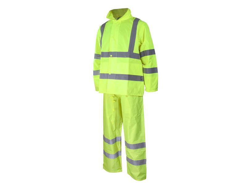 Hi-Vis Rain Suit, Yellow