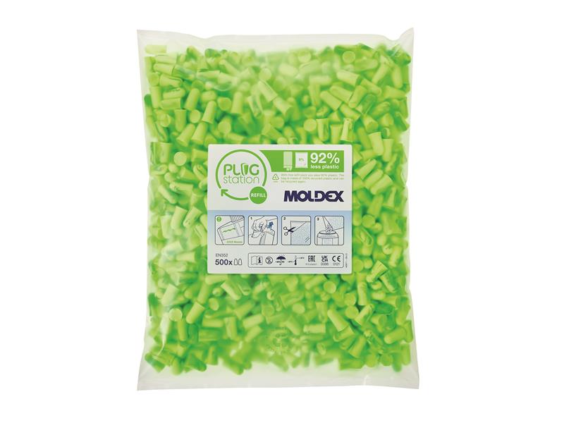 Spark Plugs® PlugStation 500 Refill SNR 35 dB (500 Pairs)