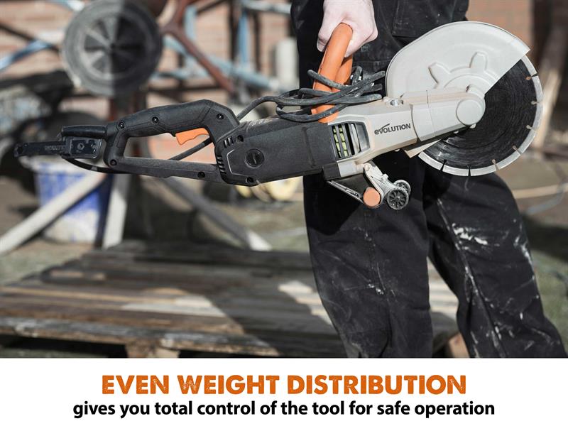 R230DCT 230mm Disc Cutter + Blade 1600W 110V                                    
