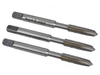 HSS Straight Flute Tap Set M8 x 1.25, 3 Piece