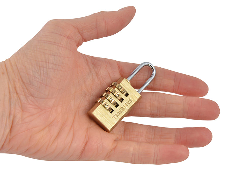 Brass Combination Padlock 20mm                                                  