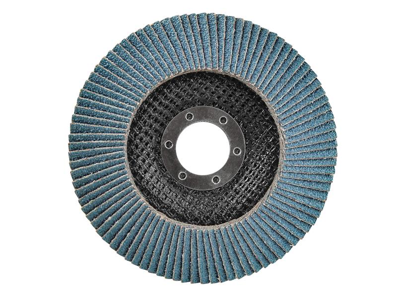 Zirconia Abrasive Jumbo Flap Disc 125 x 22mm Mixed Grit (3 Pack)