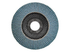 Zirconia Abrasive Jumbo Flap Disc 125 x 22mm Mixed Grit (3 Pack)