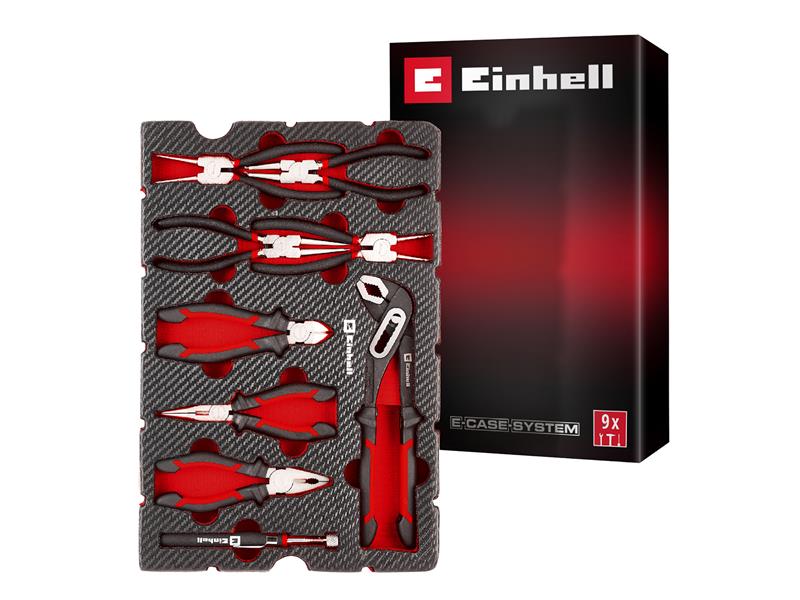 E-Case Inlay Pliers Set, 9 Piece