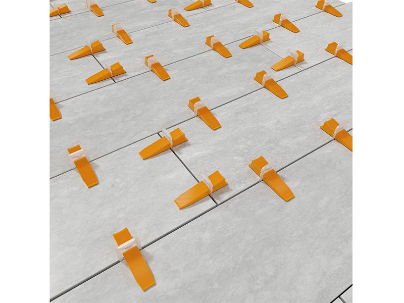 LASHXL Tile Levelling Clips & Wedges (150)