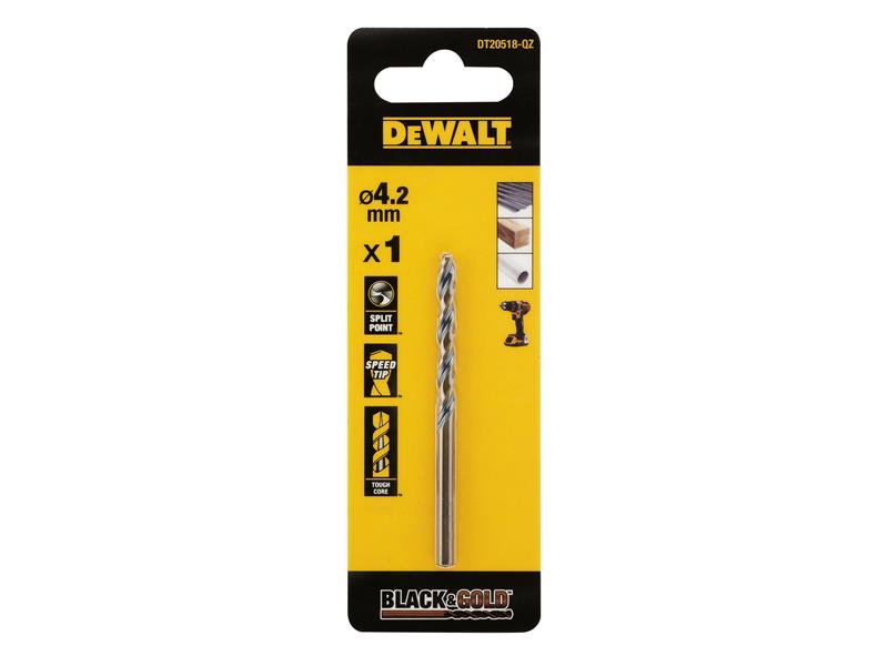 BLACK&GOLD HSS Drill Bit 4.2mm                                                  