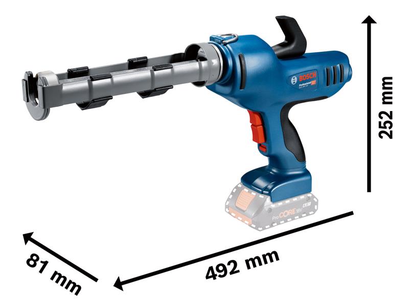 GCG 18V-310 Professional Caulking Gun 18V Bare Unit                             