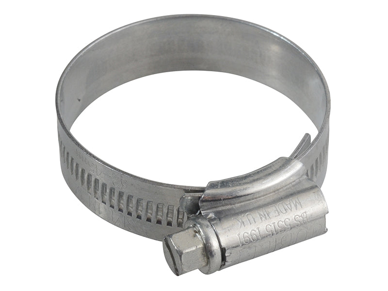 M00 Zinc Protected Hose Clip 11 - 16mm (1/2 - 5/8in)