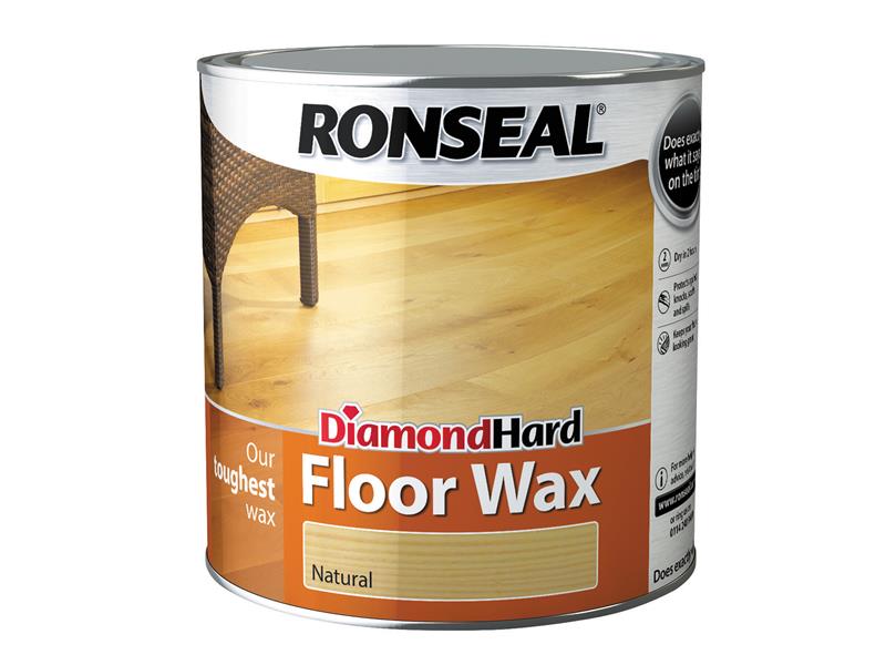 Diamond Hard Floor Wax Natural Oak 2.5 litre