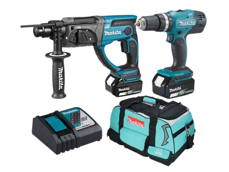 DLX2025T LXT Combo Kit 18V 2 x 5.0Ah Li-ion