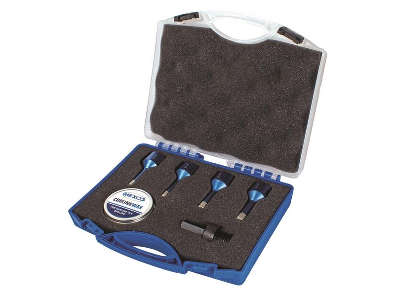 XCEL Grade Diamond Tile Drill Bit Set (6-10mm)