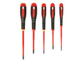 BE-9881SL ERGO™ Slim VDE Insulated Screwdriver Set, 5 Piece