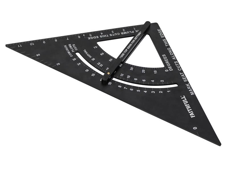 Prestige Adjustable Quick Roofing Square 300mm (12in)                           