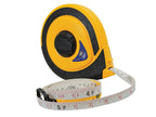 Fully Enclosed ABS Fibreglass Long Tape 30m/100ft (Width 15mm)                  