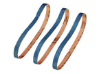 Powerfile Zirconium Sanding Belt 13 x 455mm 60G (Pack 3)                        