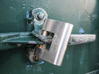 Brass Shutter Padlock 80mm                                                      