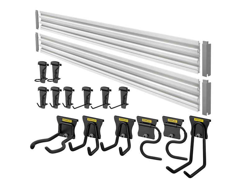 Track Wall System Starter Kit, 20 Piece