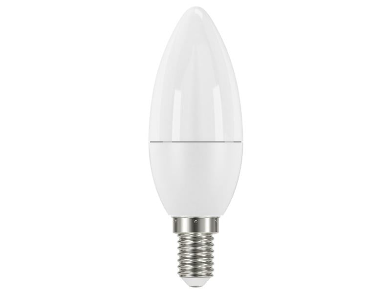 LED SES (E14) Opal Candle Non-Dimmable Bulb, Warm White 470 lm 4.2W