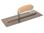 MXS7 Plasterer's Finishing Trowel Wooden Handle 12 x 5in
