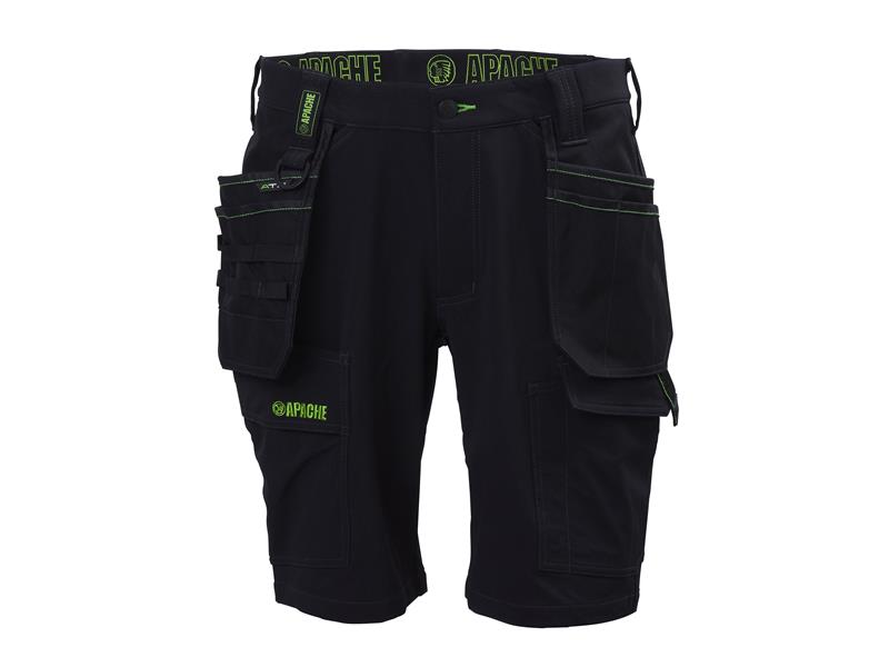 Whistler Black Stretch Holster Shorts Waist 42in                                