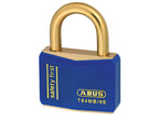 T84MB/40mm Black Rustproof Padlock Twin Pack Carded