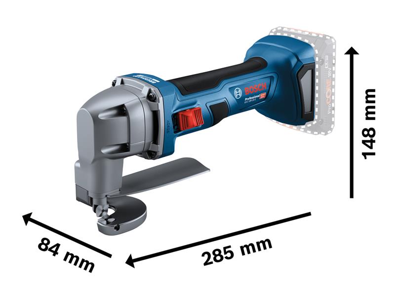 GSC 18V-16 E Professional Metal Shear 18V Bare Unit                             