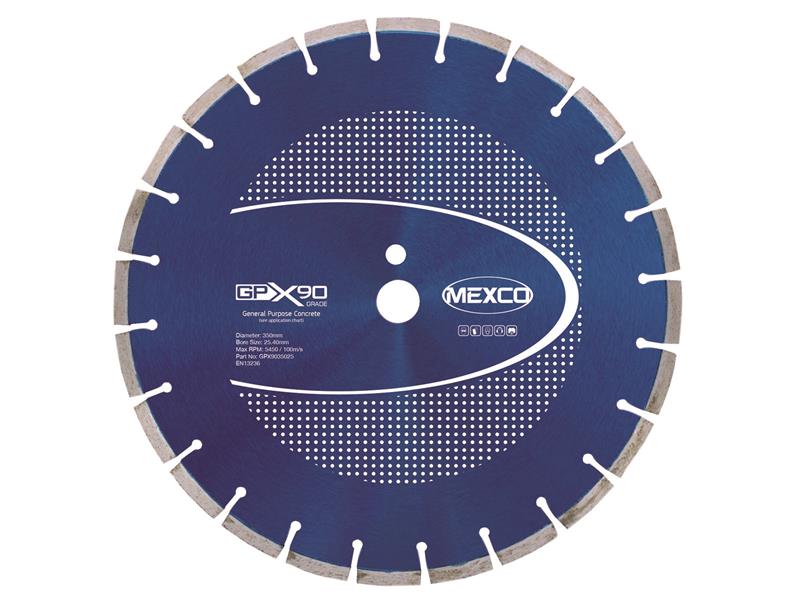 GPX90 Concrete Diamond Blade 600 x 25.4mm