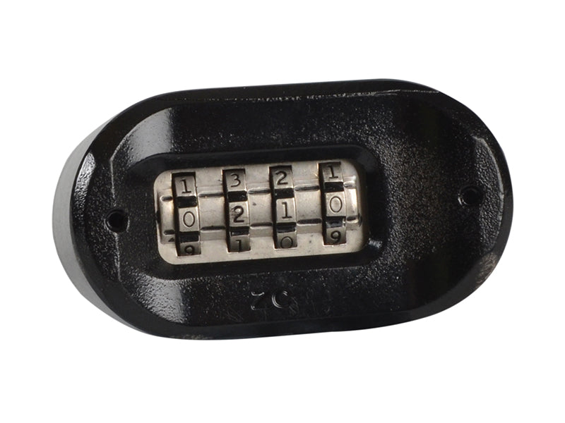 190/60 60mm Heavy-Duty Combination Padlock Closed Shackle (4-Digit) Carded      